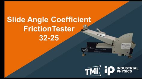 Inclined Plane Coefficient of Friction Tester inc|slide angle coefficient of friction.